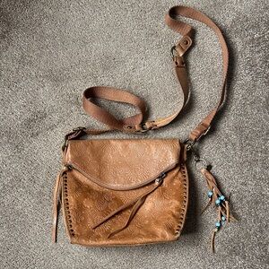 The Sak genuine leather purse - brown